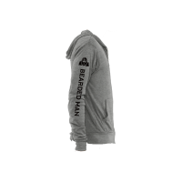 Grey Lightweight Full Zip Hoodie